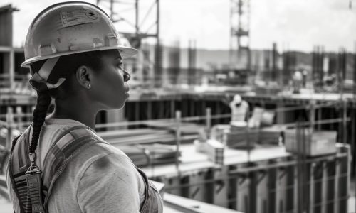 monochrome-scene-depicting-life-workers-construction-industry-site